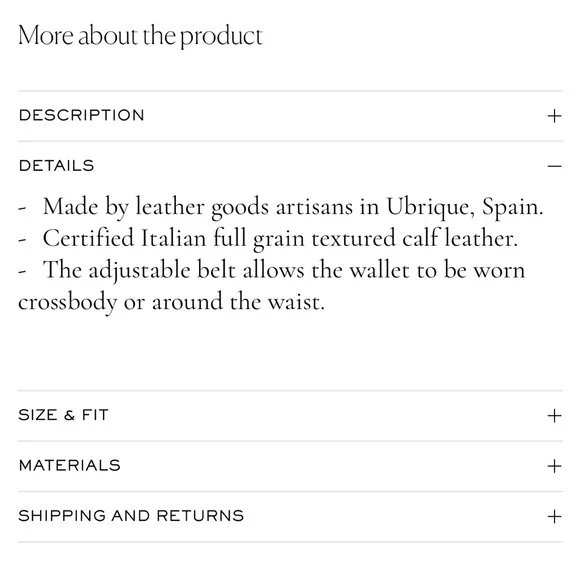 Polene Numéro Sept Belt Bag (Black) - Picture 11 of 13